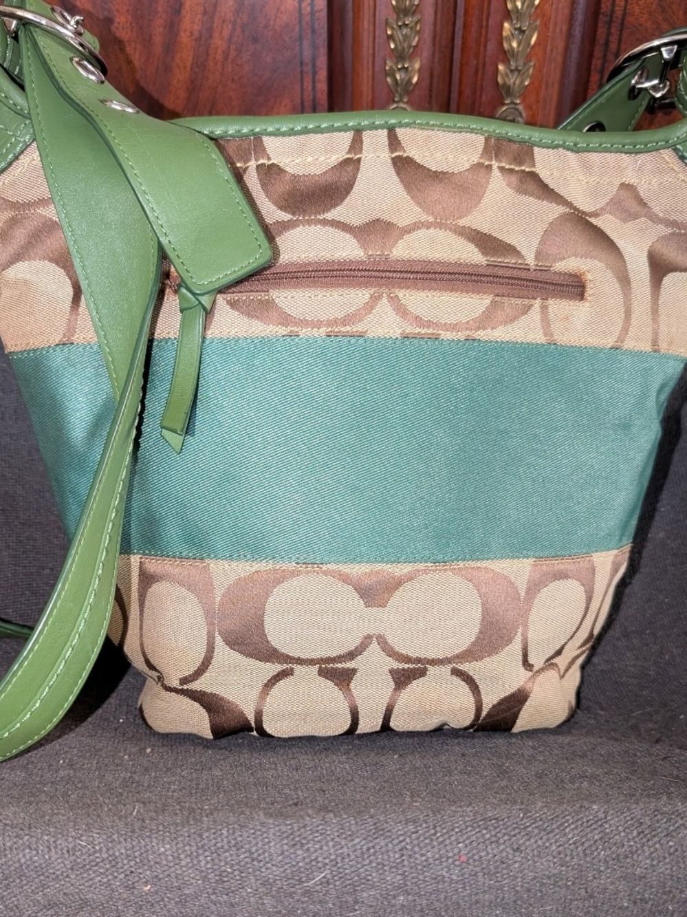 Coach Y2K Rugby Bucket Bag